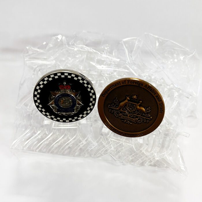 Clear Acrylic Coin Stands - Image 2